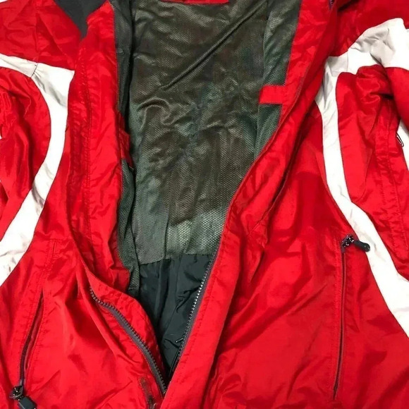 Black Dot Pacific Trail Red Winter Snow Ski Coat Men's Size M - Picture 5 of 10